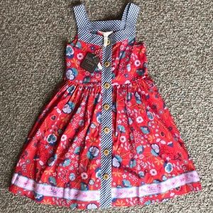 Matilda Jane Girls High Road Floral Dress NWT SZ 6